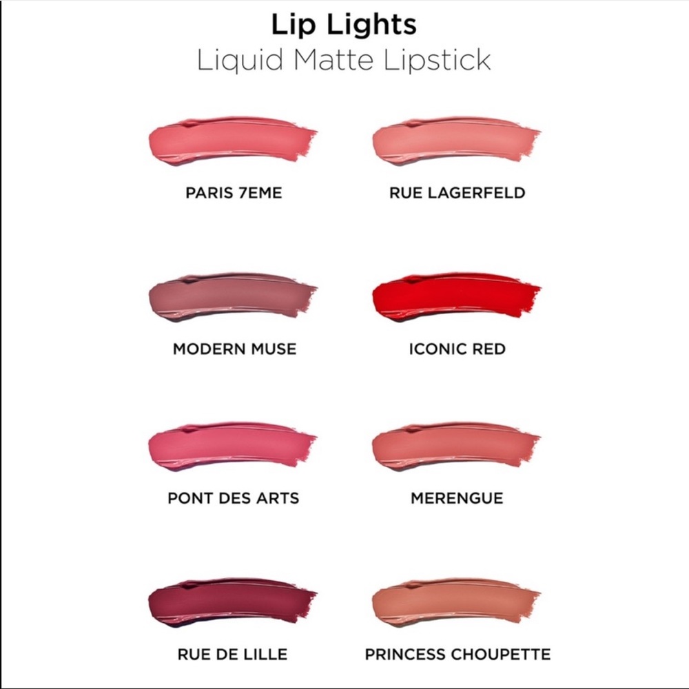 KARL LAGERFELD + MODELCO Lip Lights Matte Lipstick - Picture 5 of 7